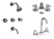 COMBO GRIFERIA BA&Ntilde;O DELTA BONA DUCHA+LAVADERO+BIDET   7%