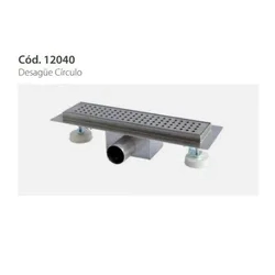 DESAGUE LINEAL IDEAL 30CM CIRCULO