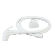 DUCHA HIGIENICA  BLANCA  DACCORD  GATILLO SOPORT+FLEXIBLE