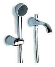 DUCHADOR COMPLETO PEIRANO PICO BA&Ntilde;ERA BRONCE+ DUCHA DE  MANO D439