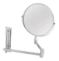 ESPEJO CROMADO  DACCORD  MOVIL EXTENSIBLE CON AUMENTO