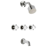 GRIF DUCHA PEI BETIS CROMO CRUZ   **DISCONT