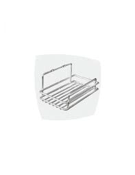 ESTANTE SIMPLE GRANDE CROMO AMURAR SOLDA