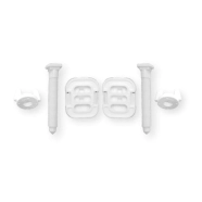 GANCHO BISAGRA PARA TABLA INODORO .DACCORD/AGUA CLARA RED/CUADRADA UNIVERSAL