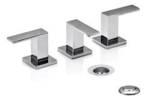 GRIFERIA BIDET PIAZZA LEVEL/EDGE LEVER CR CUBIC *10%