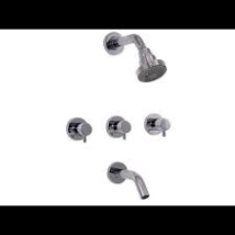 GRIFERIA DUCHA DELTA BONA CON CIERRE CERAMICO CROMO 2018  ***5%