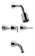 GRIFERIA DUCHA DELTA CARRARA LEVER CC LUJO