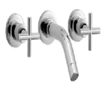 GRIFERIA LAVATORIO PARED EMBUTIR PEIRANO VALENCIA CC CRUZ PARED