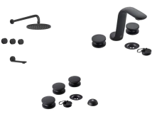 COMBO GRIF BA&Ntilde;O COMPLETO FV NUEVA NEGRA (LAV+DUCH EMB+BID)