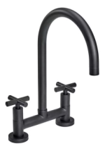 GRIFERIA COCINA MESADA PEIRANO BLACK C.CERAM.CR 51190 CRUZ