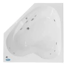 HIDROMASAJE  ACRILICO ALBA150 SHAWER 8JET+ CERVICAL  150X50X150