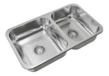 BACHA COCINA 2 DOBLE  RR63 63X34X15 JOHNSON