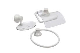 KIT AC AGUACLARA 3PIEZAS BLANCO REGINA