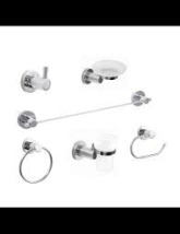 KIT ACCESORIO DELTA CHIARA 6P CROMO T.TEMPLE