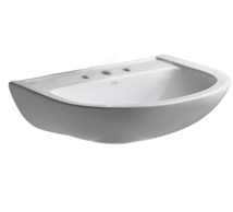 LAVATORIO FERRUM BARI 3 PERFORACION, BLANCO 10%