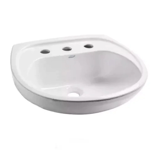 LAVATORIO FERRUM ANDINA BLANCO 3 AGUJERO 10%