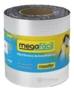 MEMBRANA AUTOADHESIVA 10CMX10MTR NO CRACK MEGAFLEX