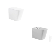 COMBO LOZA 2P ATTIUM ARQE INODORO CORTO+BIDET 1A C/TABLA CAIDA AMORTIGUADA *7%