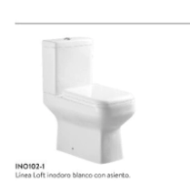 COMBO LOZA 3P PEIRANO LOFT INOD LARGO+BIDET 1A+MOCH APOYO DUAL C/TABLA PP