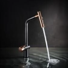 MONOCOMANDO MESADA JOHNSON GLOW NEGRA EXTENSIBLE *A PEDIDO