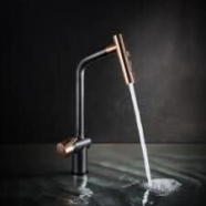 MONOCOMANDO MESADA JOHNSON GLOW NEGRA EXTENSIBLE *A PEDIDO