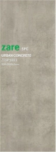 PLACA SIMIL MARMOL ZARE,  95cm X 2,60,  3mm,  URBAN,  CONCRETE, *ZTSP1003*  *STOCK* MODELO 2027