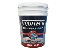 MEMBRANA TRIPLE ACCION GRIS  X 20 kg ( ACRILICA-POLIURETANICA-SILICONADA ) LIQUITECH *7% COD: LPM20G