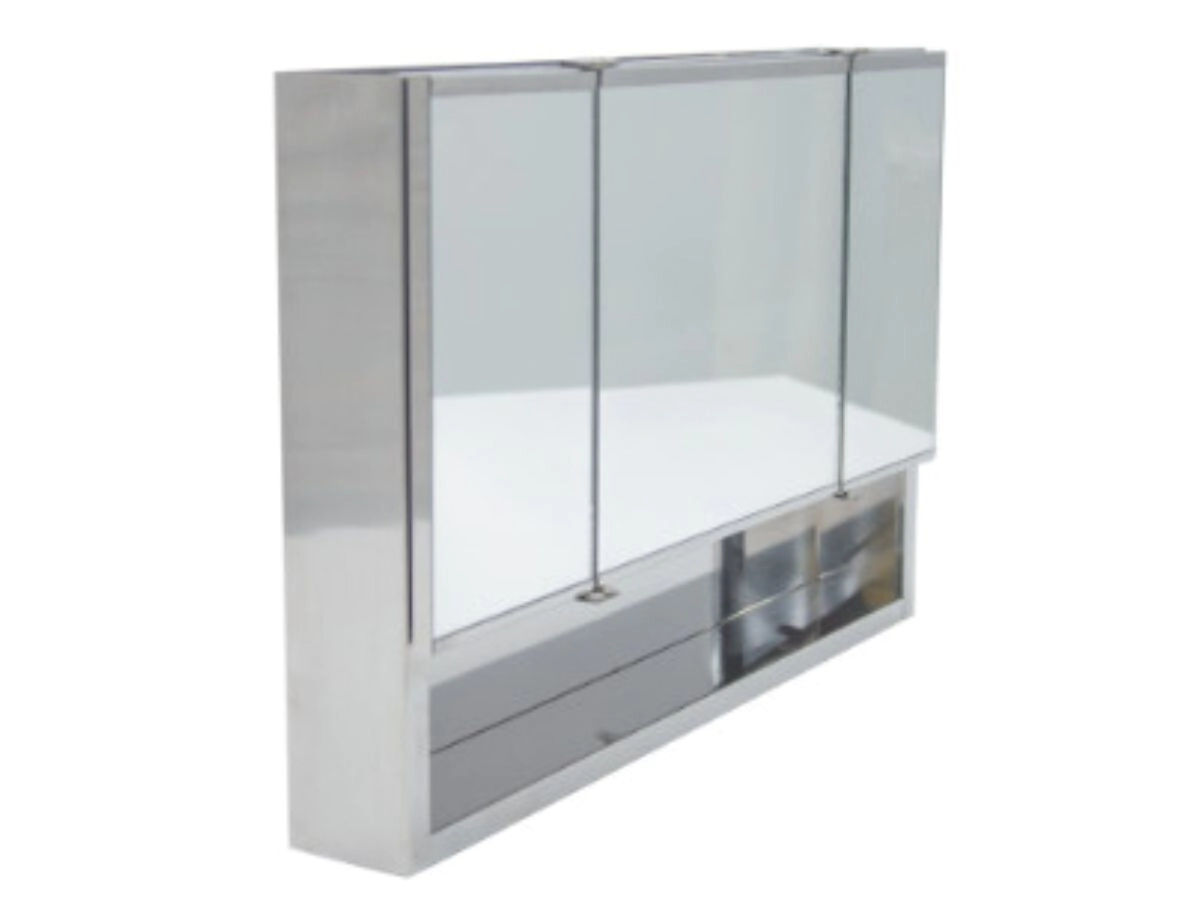 BOTIQUIN INOX 3CPO DHINOX 60X40X8 HD3 C/REP 2 EST.