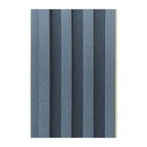 PLACA WALL PANEL 2,90MT X 16 CM AZUL ( PVC Y FIBRA DE MADERA )