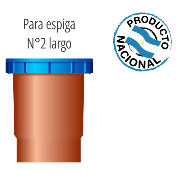 TRANSICION  ACOPLE ADAPTAR P/PARTE MACHO DE 4" A 110  (LARGO)