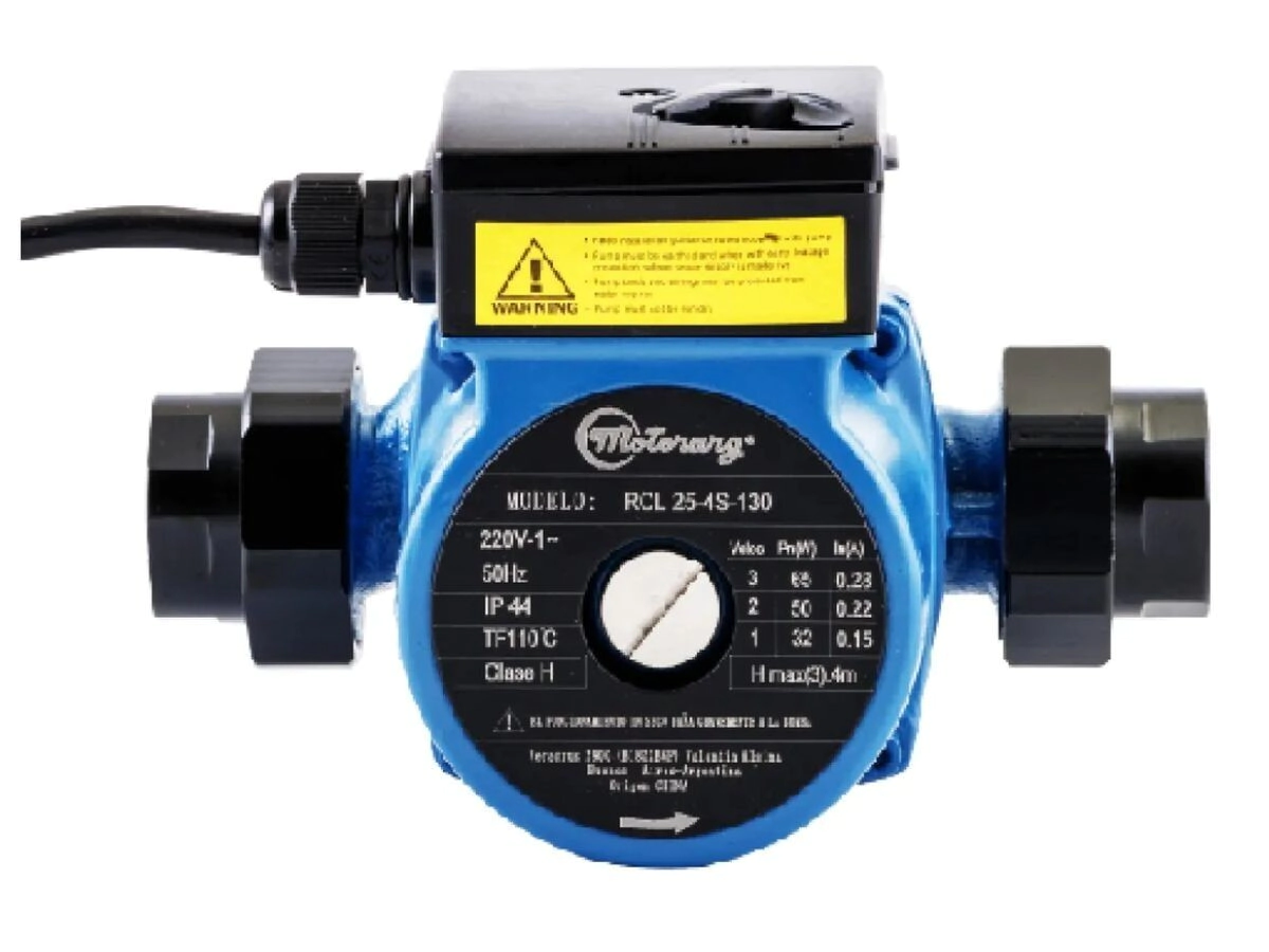 BOMBA CIRCULADORA  RCL 25/4S-130 mm PARA  CALDERA  1" X 1"