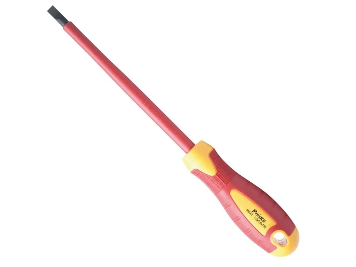 DESTORNILLADOR AISLADO PLANO 100MM X0,5 MM  Proskit  COD : SD810S30