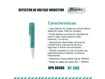 BUSCAPOLO NT-306 Proskit  COD :RPK00306 (DETECTOR DE VOLTAJE )