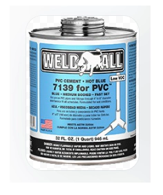 ADHESIVO PVC 236ML  BLUE  ALTO TORQUE PROFECIONAL