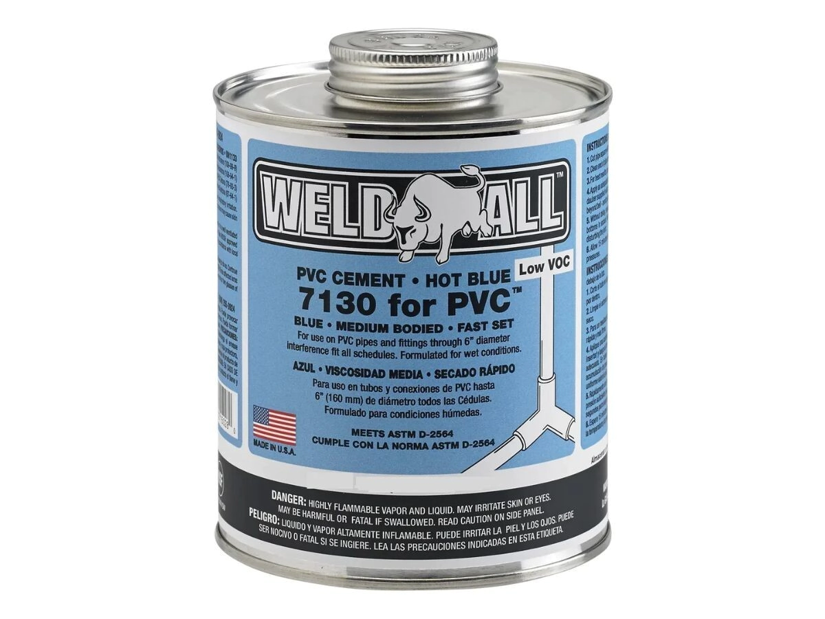 ADHESIVO PVC 236ML  BLUE  ALTO TORQUE PROFECIONAL
