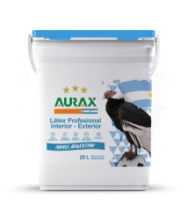 PINTURA LATEX AURAX 20LT KG BLANCO **PROMO MUNDIAL**  * 7%