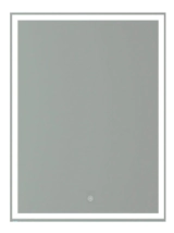 ESPEJO LED GLOA 50X70 TACTIL RECTANGULAR GL325BB