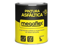 PINTURA ASFALTICA 1 LT MEGAFLEX BASE SOLVENTE