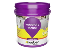 MEMBRANA LIQUIDA BLANCA 10 KG WEBER TECHO  L   TARRO VIOLETA
