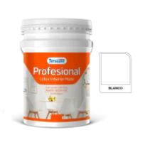 PINTURA PROFESIONAL LATEX BLANCO MATE TERSUAVE 20 Lt INTERIOR  *7 %