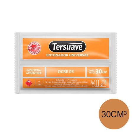 ENTONADOR EN SACHET OCRE 30 CC TERUSAVE *7%