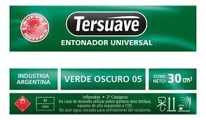 ENTONADOR EN SACHET VERDE OSCURO 30 CC TERUSAVE *7%