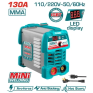 SOLDADORA TOTAL 130 A INVERTER MMA TW2130494 electrica