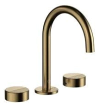 GRIFERIA LAVATORIO BA&Ntilde;O FV GRIP DORADO CIERRE CERAMICO