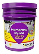 MEMBRANA LIQUIDA VERDE 20KG WEBER TECHO  L  (TARRO VIOLETA)