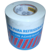 CINTA REFRIGERACION BLANCA CON ADHESIVO 70MM X 20MT