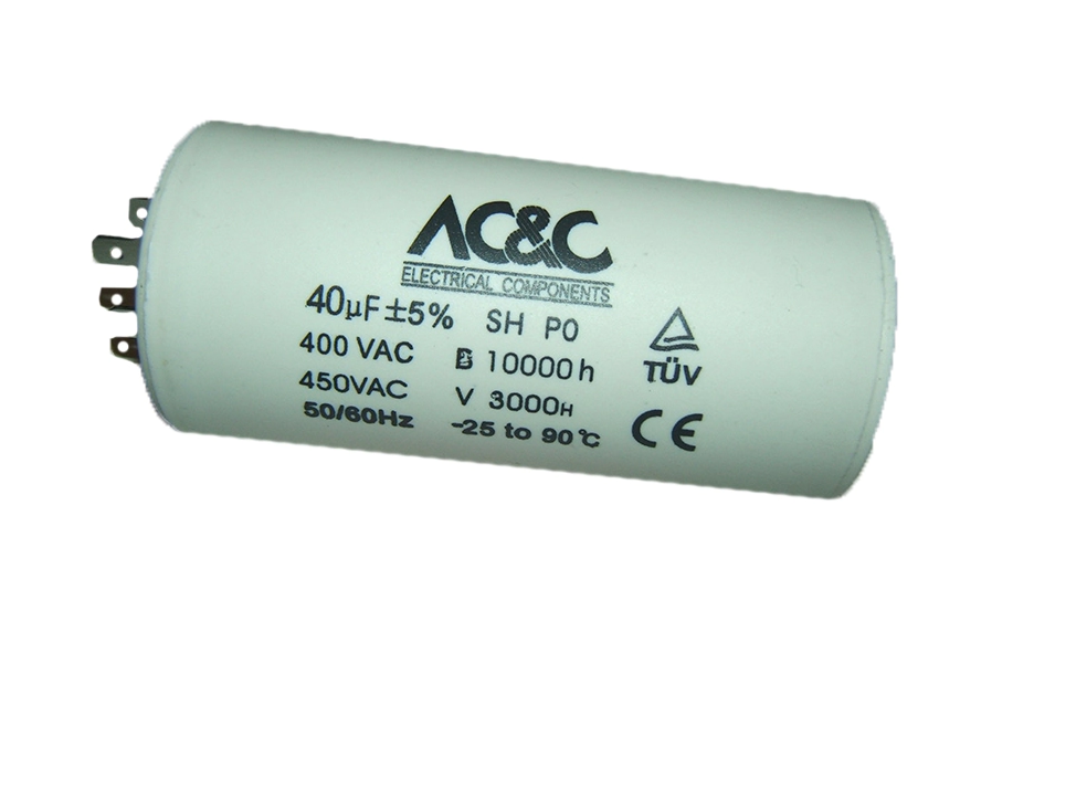 CAPACITOR 40 MF P/REFRIGERACION 400V
