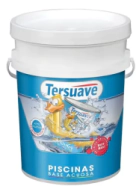 PINTURA 20LT PARA PISCINAS BASE ACUOSA **AZUL*** TERSUAVE