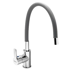 MONOCOMANDO COCINA MESADA PEIRANO COLORS GRIS FLEXIBLE