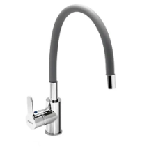 MONOCOMANDO COCINA MESADA PEIRANO COLORS GRIS FLEXIBLE